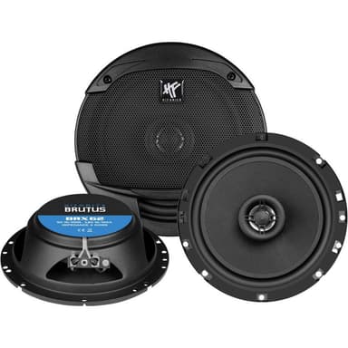 Hifonics BRX-62 2-vejs koaksial-indbygningshøjtaler 1