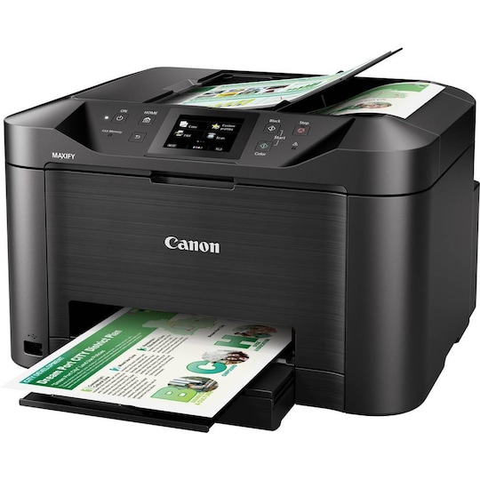 Canon MAXIFY MB5150 Farve inkjet multifunktionsprinter A4 Printer, scanner, kopimaskine, fax LAN, WLAN