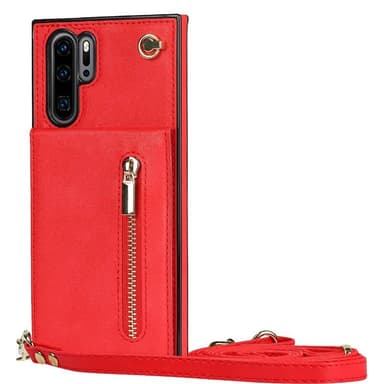 Zipper halskæde etui Huawei P30 Pro - Rød