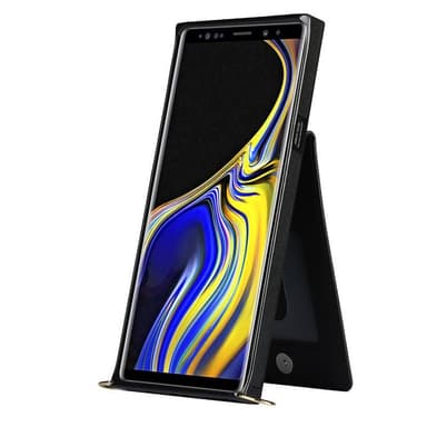 Zipper halskæde etui Samsung Galaxy Note 9 - Sort