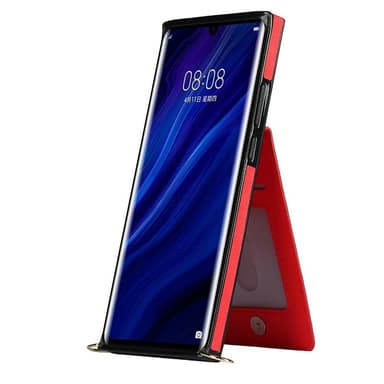 Zipper halskæde etui Huawei P30 Pro - Rød