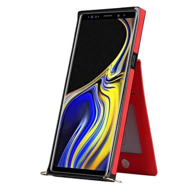 Zipper halskæde etui Samsung Galaxy Note 9 - Rød