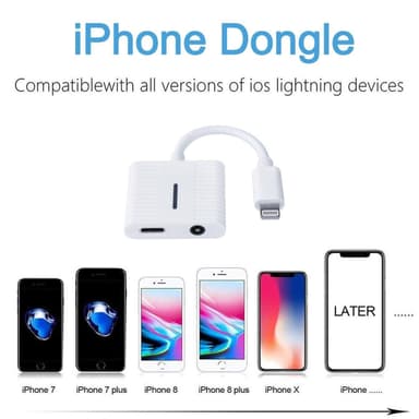 mulighed tæmme Titicacasøen Lightning til 3,5 mm adapter til iPhone - lyd- og opladningsadapter | Elgiganten mulighed tæmme Titicacasøen Lightning til 3,5 mm adapter til iPhone - lyd- og opladningsadapter | Elgiganten