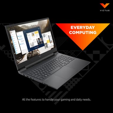 HP Victus i5-12/16/512/3050/144Hz 16,1" bærbar gaming computer