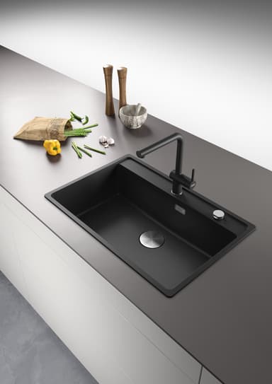 Franke Maris MRG 610-72 TL køkkenvask (mat sort)