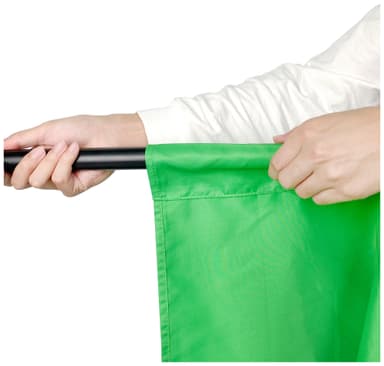 Wistream 280x180 greenscreen lærred