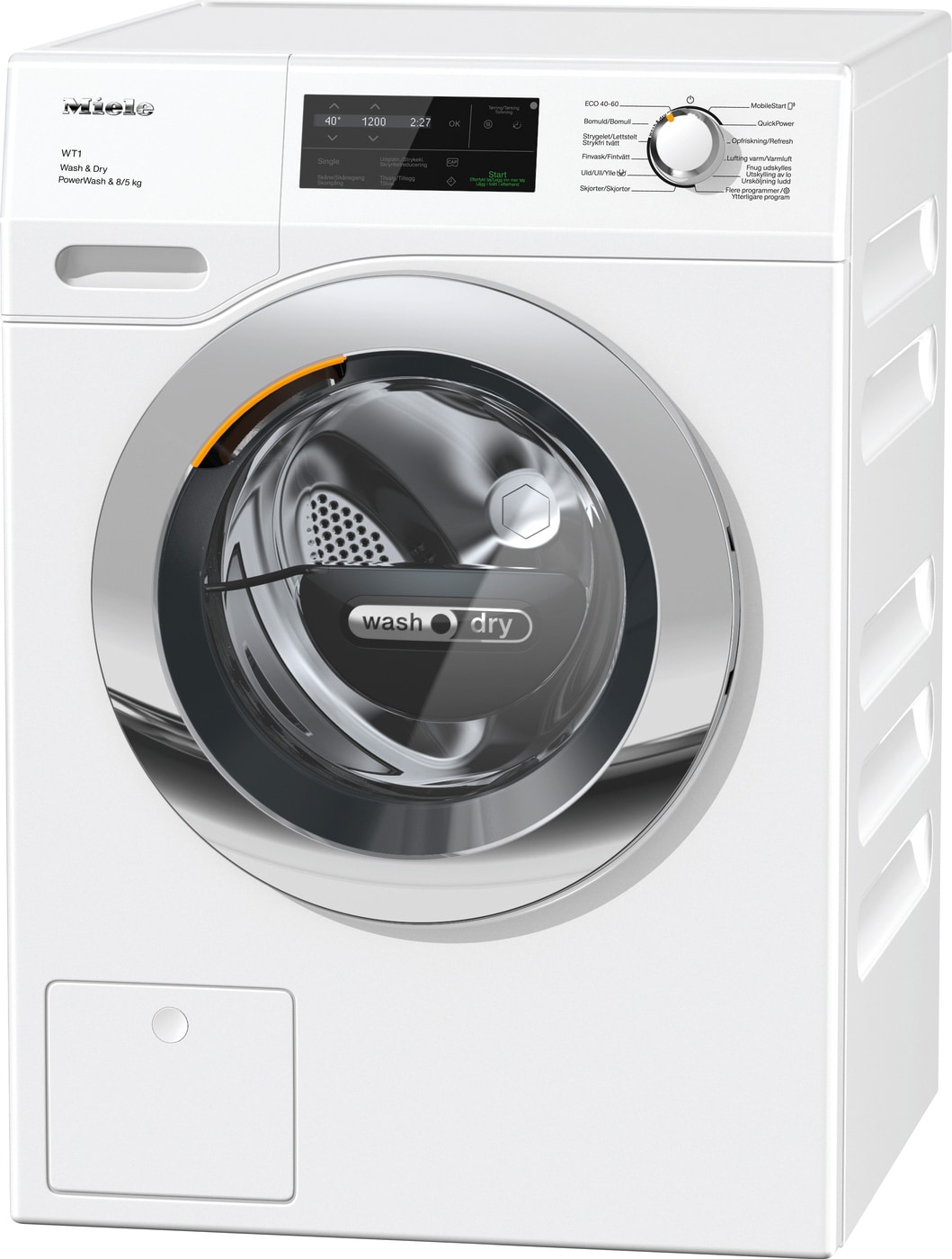 Miele vaskemaskine/tørretumbler WTI370WPMNDS thumbnail