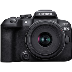 Canon EOS R10 spejlløst kamera + RF-S 18-45mm IS STM-objektiv