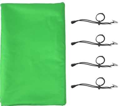 Wistream 280x180 greenscreen lærred