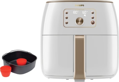 Philips XXL Smart Sense airfryer med bageform HD9870/20 Elgiganten