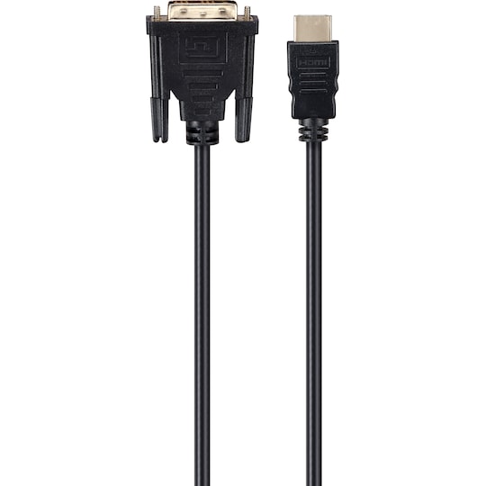 Logik DVI- til HDMI-kabel