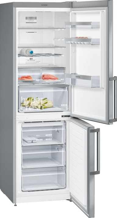 Siemens Køl/frys kombination KG36N7IEQ (inox-easyclean)