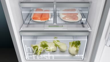 Siemens Køl/frys kombination KG36N7IEQ (inox-easyclean)