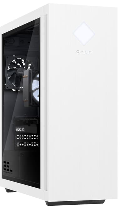 HP Omen 25L i5-12/16/512/3050 stationær gaming computer
