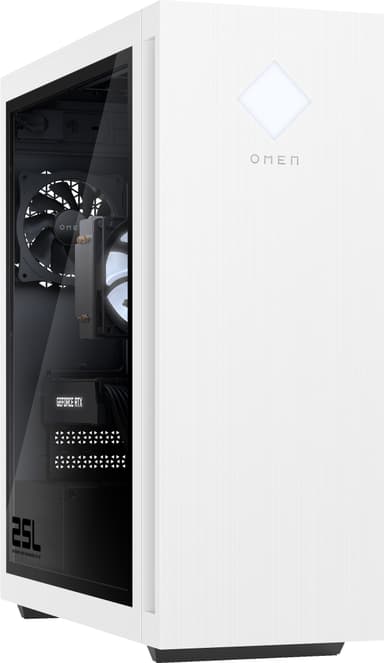 HP Omen 25L i5-12/16/512/3050 stationær gaming computer