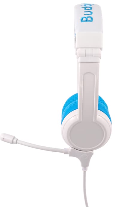 BuddyPhones School+ on-ear høretelefoner (blå)