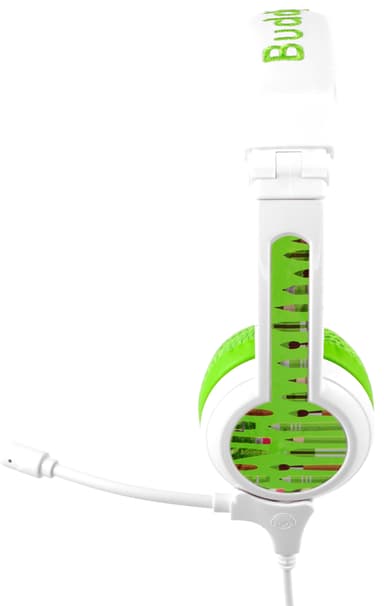 BuddyPhones School+ on-ear høretelefoner (grøn)