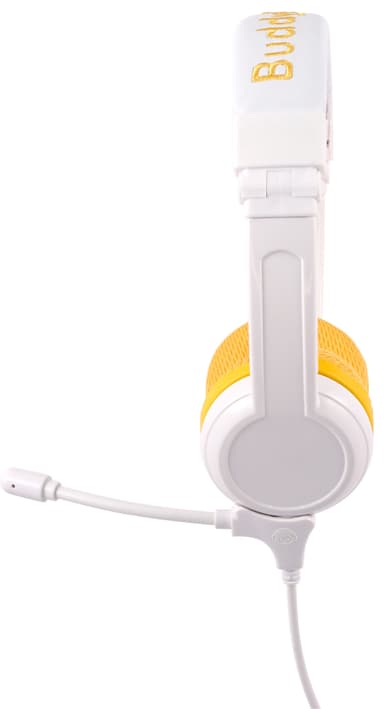 BuddyPhones School+ on-ear høretelefoner (gul)