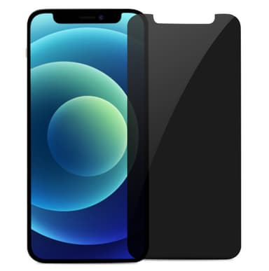 Privat skærmbeskytter Sort iPhone XS