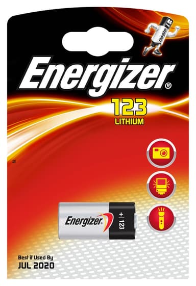 Energizer Lithium EL123-batteri