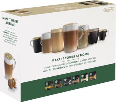 Nescafé Dolce Gusto Genio S Plus kapselmaskine værdipakke (sort)