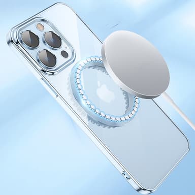 Mobilcover til MagSafe oplader Lilla iPhone 12 Pro Max