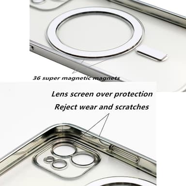 Mobilcover til MagSafe oplader hvid iPhone 11