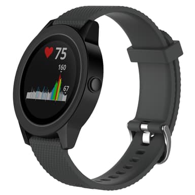 mest Logisk Dripping Garmin VivoActive 3 / Move / HR armbånd Grå | Elgiganten