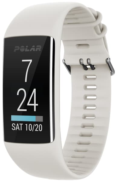 Polar A370 aktivitetsur med pulsmåler M - hvid