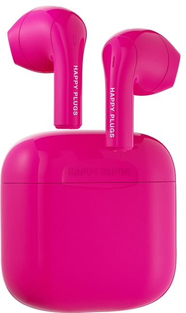 Happy Plugs Joy True Wireless in-ear høretelefoner (cerise)