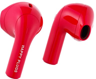Happy Plugs Joy True Wireless in-ear høretelefoner (rød)