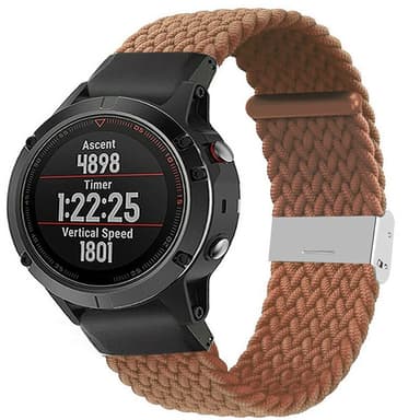 Elastik Armbånd Garmin Fenix 5 - Brun Elgiganten