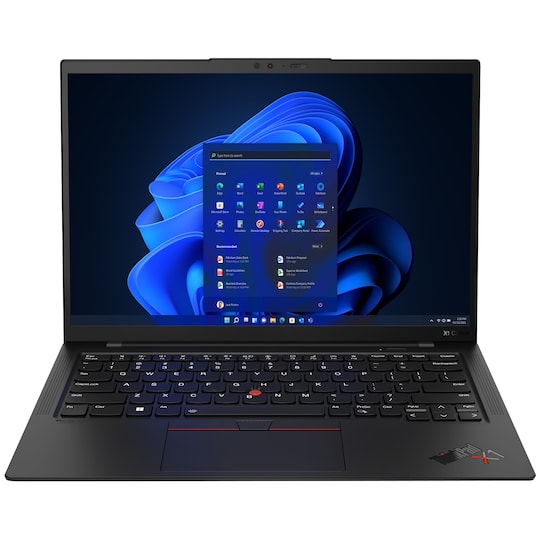 Lenovo ThinkPad X1 Carbon Gen10 14" i5/16/512 GB bærbar computer (sort)