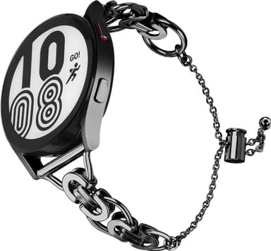 Urrem Huawei Band 3/3 Pro/4 Pro Rustfrit stål Sort 20 mm