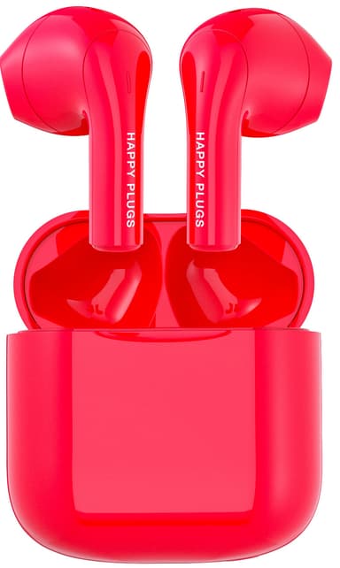 Happy Plugs Joy True Wireless in-ear høretelefoner (rød)