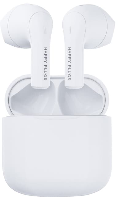 Happy Plugs Joy True Wireless in-ear høretelefoner (hvid)