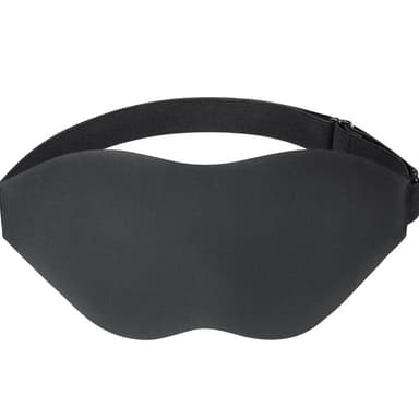 Ultramjuk sovmask Sort
