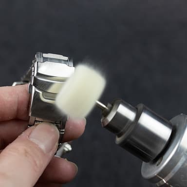 Polerskive 5-pak hvid 3 mm