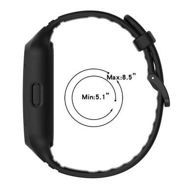 Ur armbånd Sort uawei Band 7/Huawei Band 6/Huawei Band 6 Pro/Honor Band 6/Honor Band 7