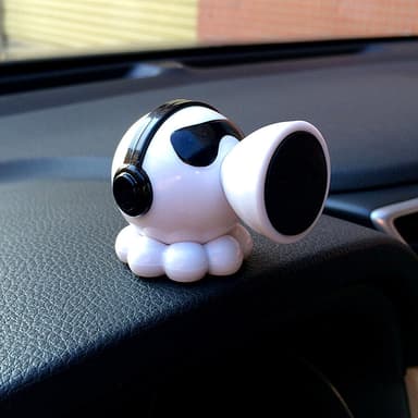 Bilmagnetisk telefonholder Mount Octopus hvid