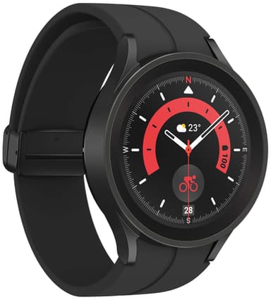 Samsung Galaxy Watch5 Pro 45 mm BT smartwatch (sort)