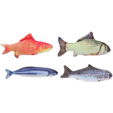 Kattelegetøj fisk 19 cm