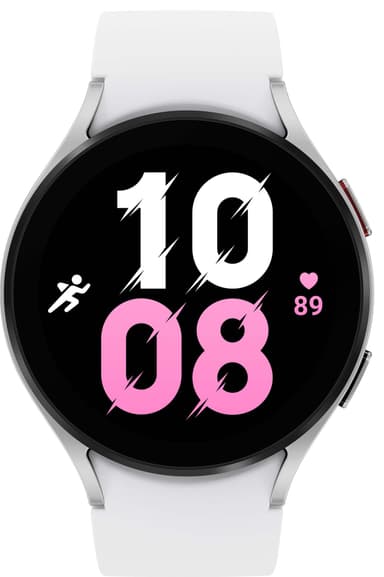 Samsung Galaxy Watch5 44 mm BT smartwatch (sølv)
