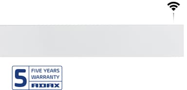 Adax Neo radiator med wi-fi L 10 (hvid)