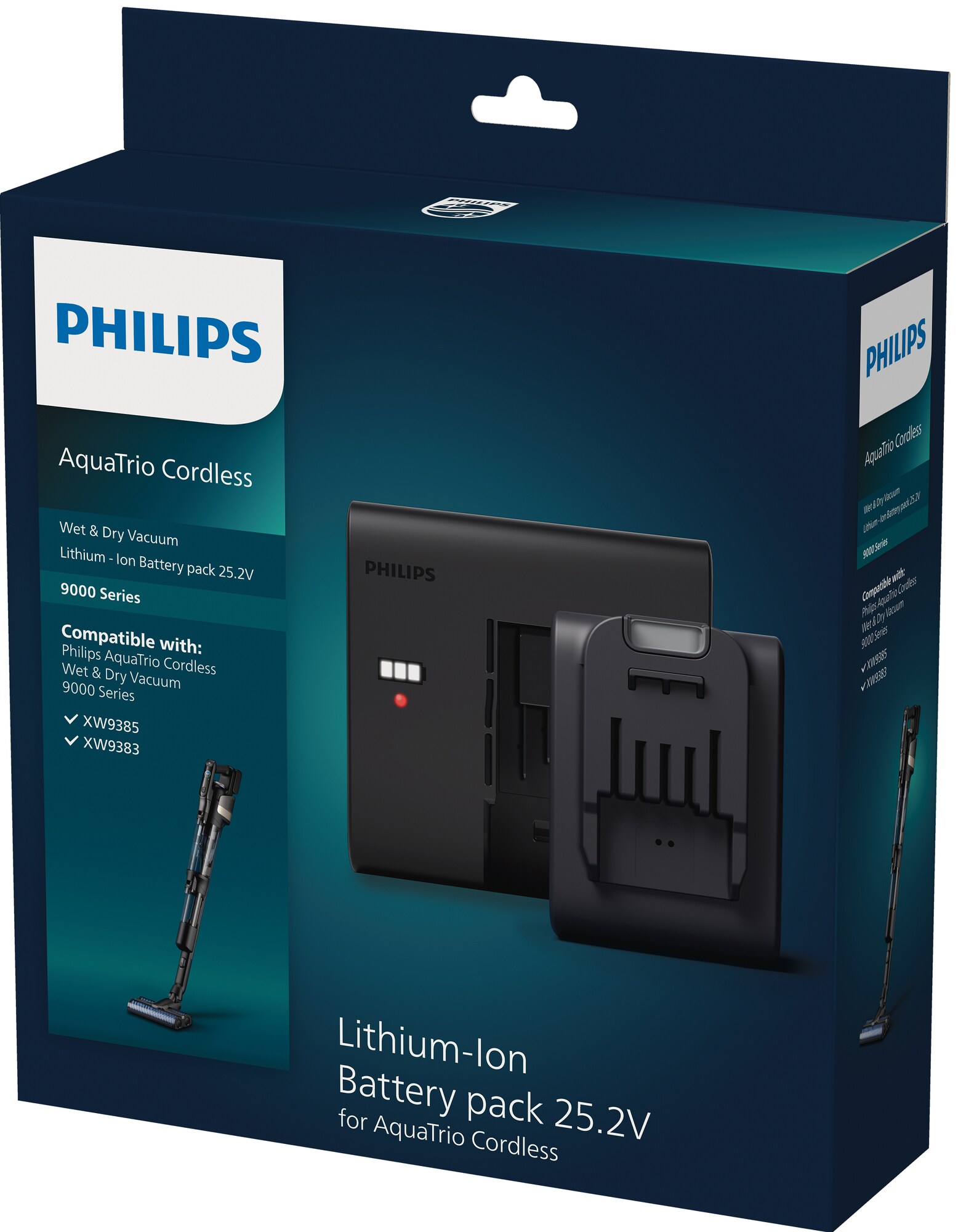 Philips AquaTrio batteri+oplader XV1791/01 thumbnail