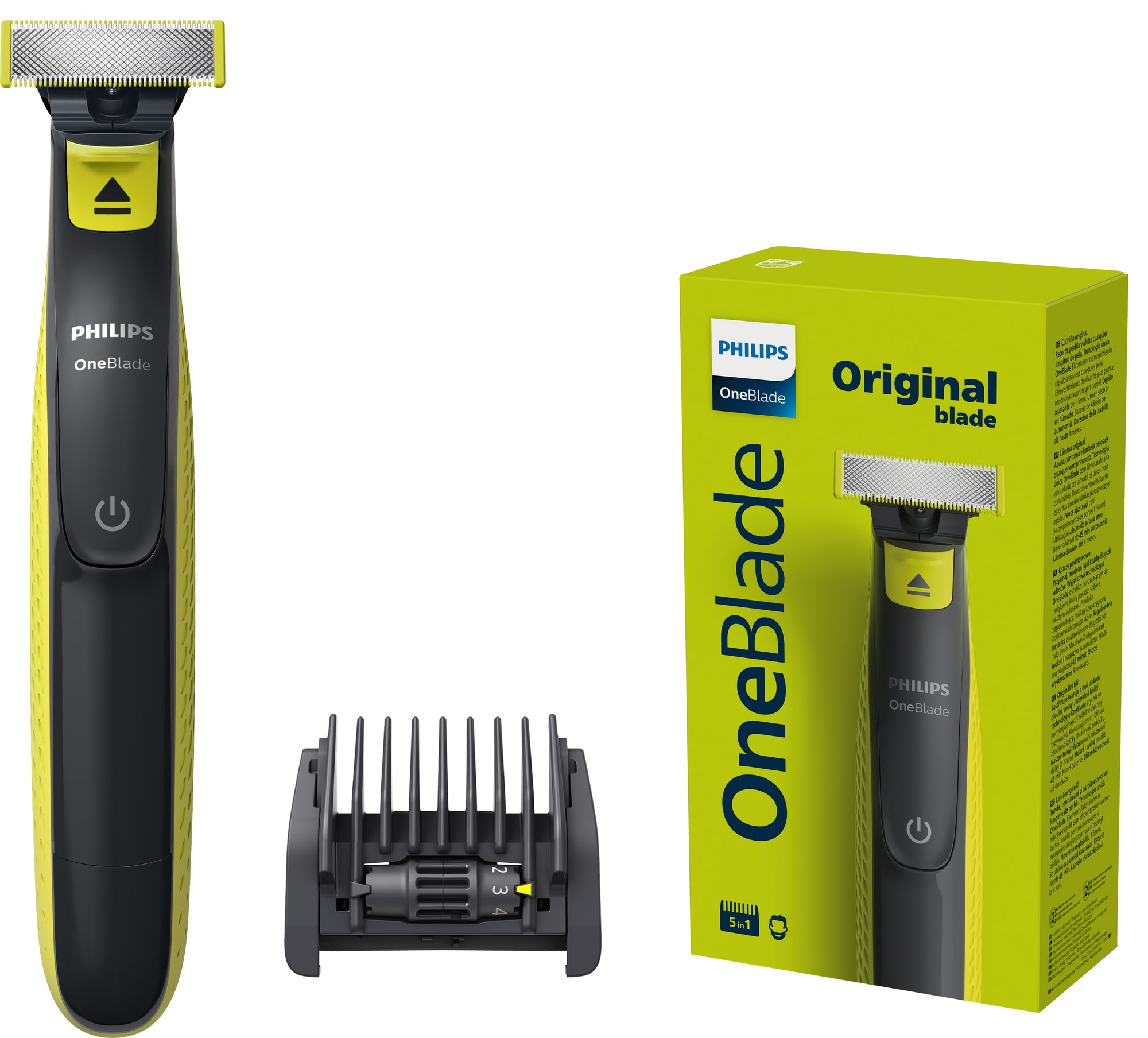 Philips OneBlade ansigtstrimmer QP2721/20 thumbnail