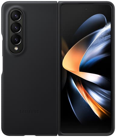 Samsung Galaxy Z Fold 4 lædercover (sort)