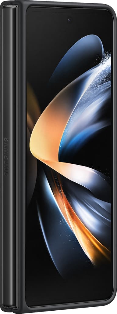 Samsung Galaxy Z Fold 4 lædercover (sort)
