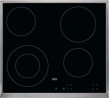 AEG keramisk kogeplade HK624010XB (sort) thumbnail