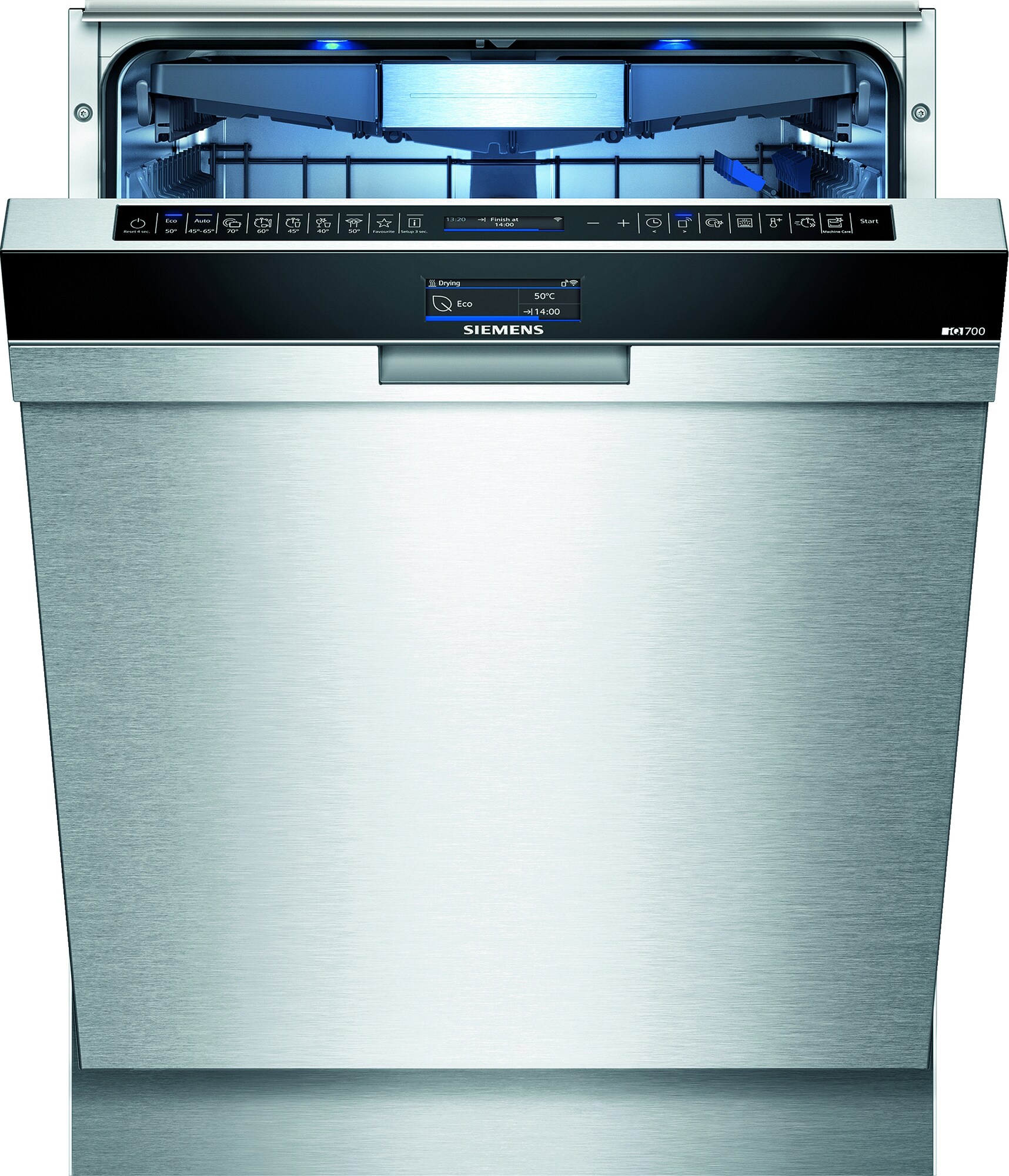 Siemens iQ700 opvaskemaskine SN47YS01CS thumbnail